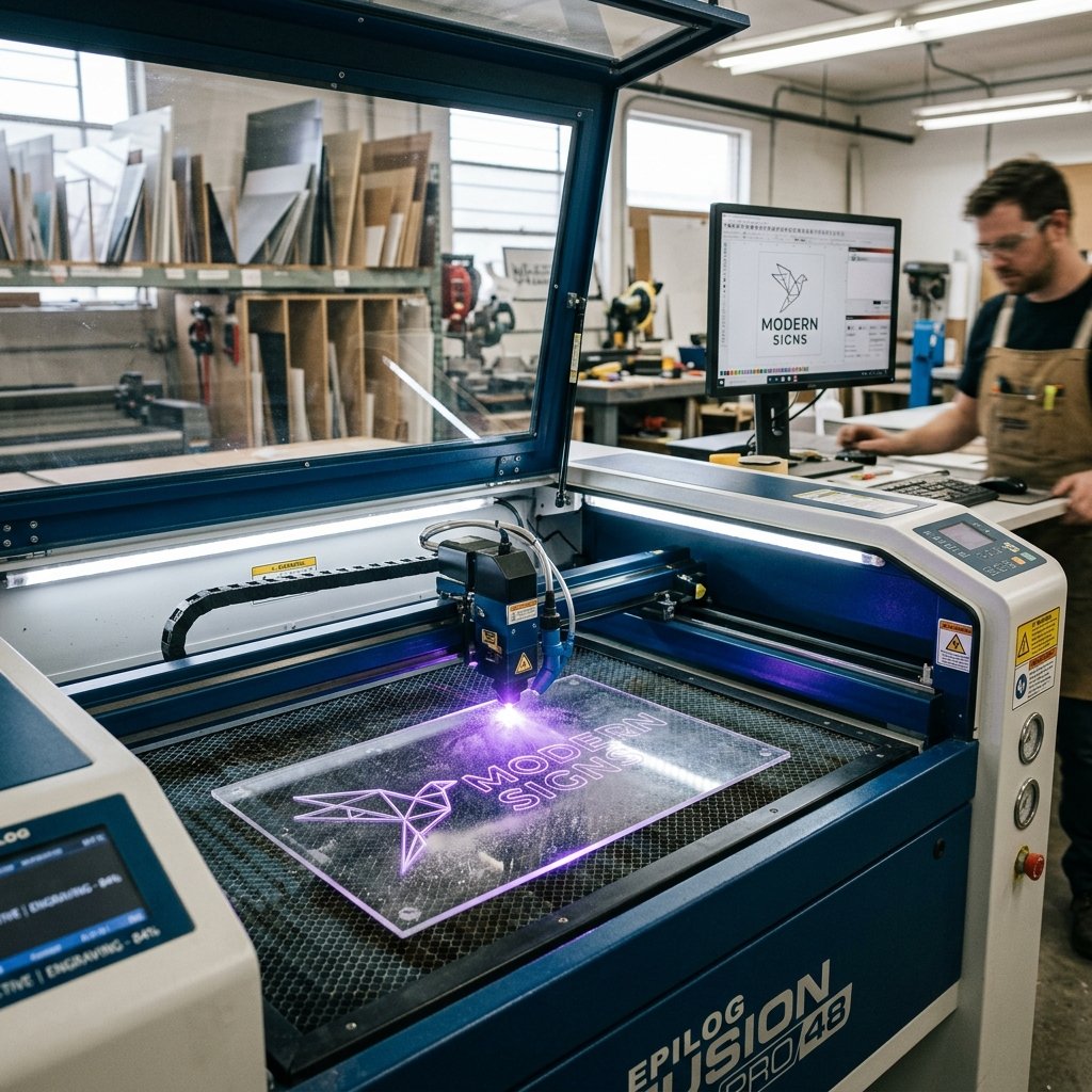 Non-Metal Laser Cutting & Acrylic Fabrication